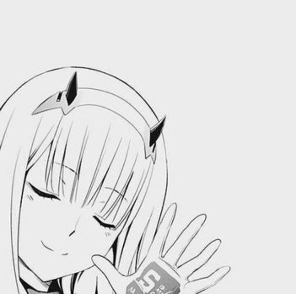 02 Чёрно белая аниме