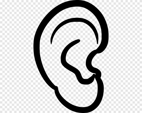 Ухо раскраска