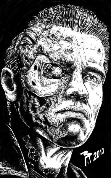 Терминатор эскиз