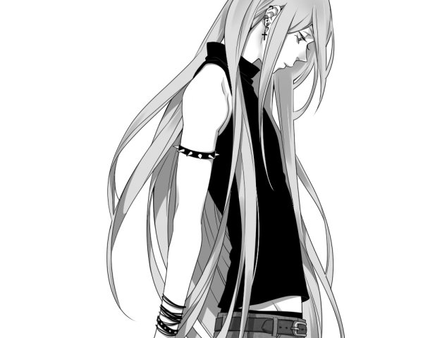 Аниме парни с длинными волосами