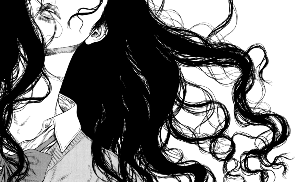 Аниме черно белое