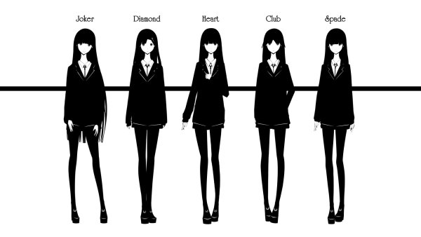 Аниме девочки в полный рост