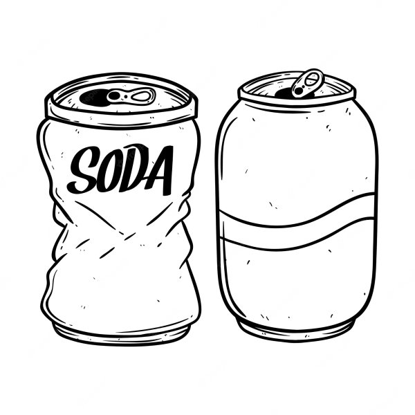 Раскраска сода