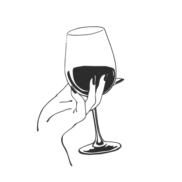 Бокал силуэт