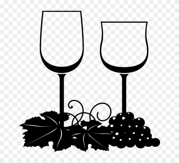 Бокал силуэт