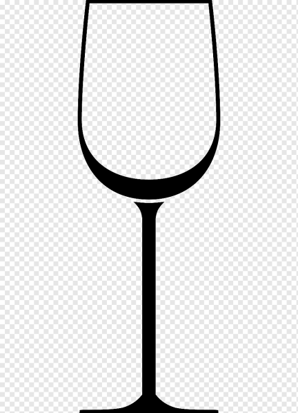 Бокал силуэт