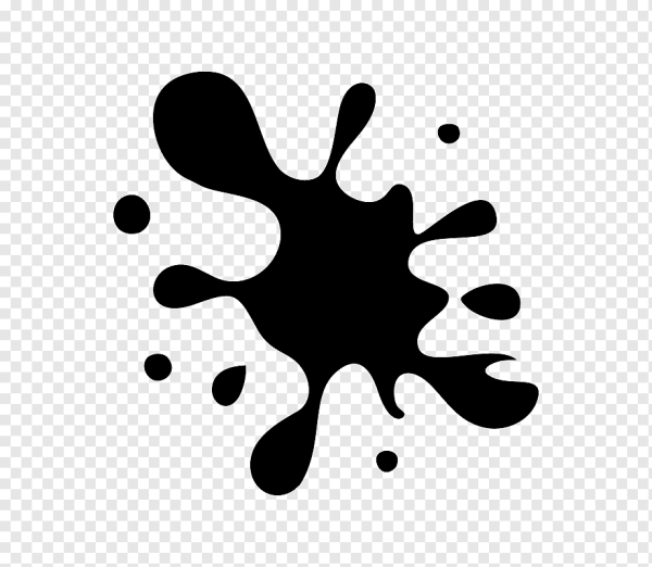 Пятно силуэт