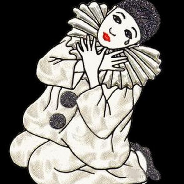 Портрет Пьеро из Буратино