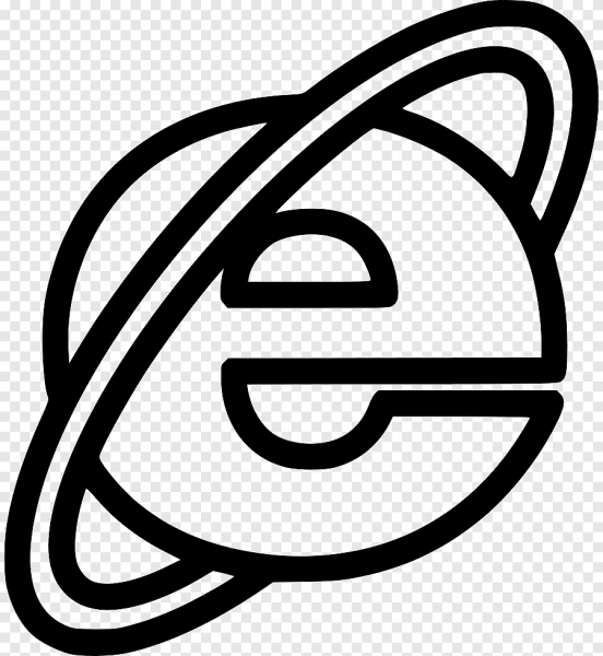 Значок интернета нарисованный