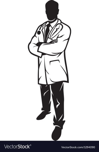 Врач рисунок