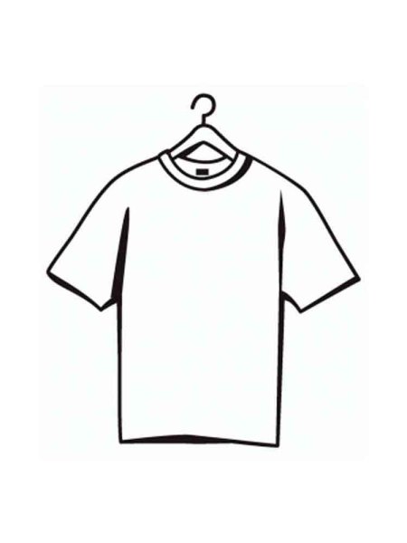 Футболка раскраска