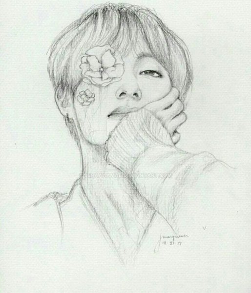 Ким Тэхен портрет