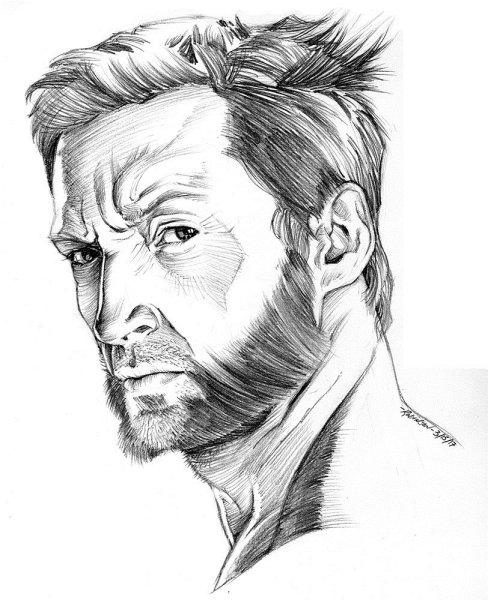 Хью Джекман Росомаха портрет