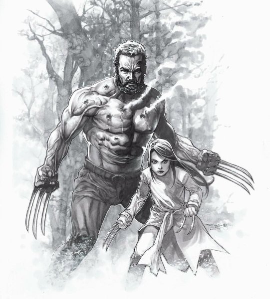 Логан эскиз