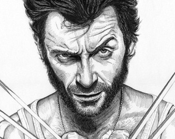 Росомаха Хью Джекман арт