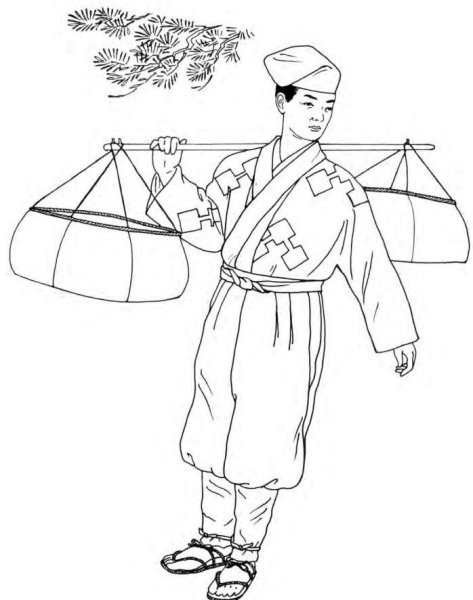 Японский дракон эскиз