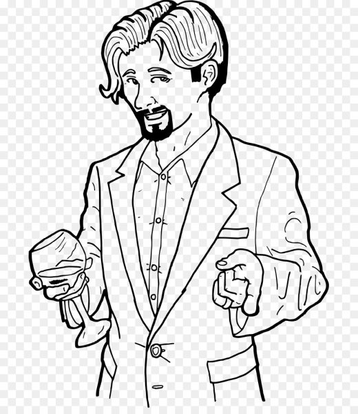 Мужчина рисунок