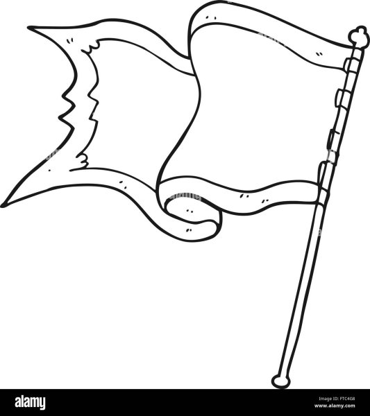 Флаг контур