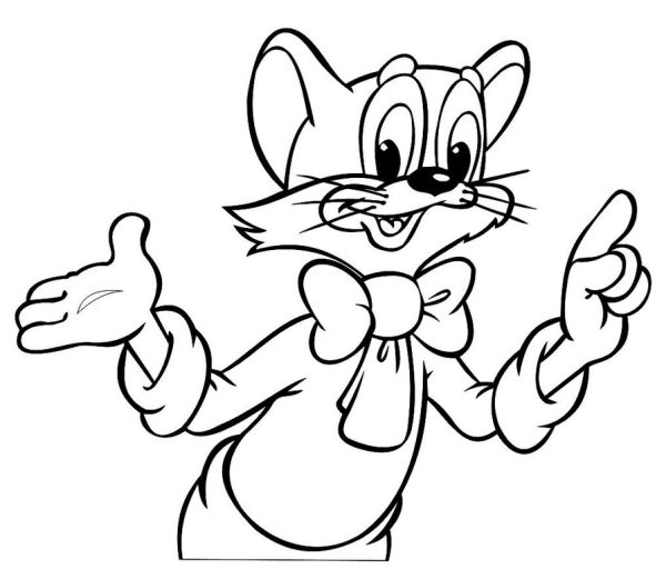 Кот Леопольд портрет