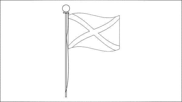 Флаг раскраска