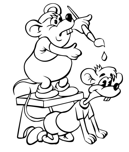 Раскраски советские мультфильмы