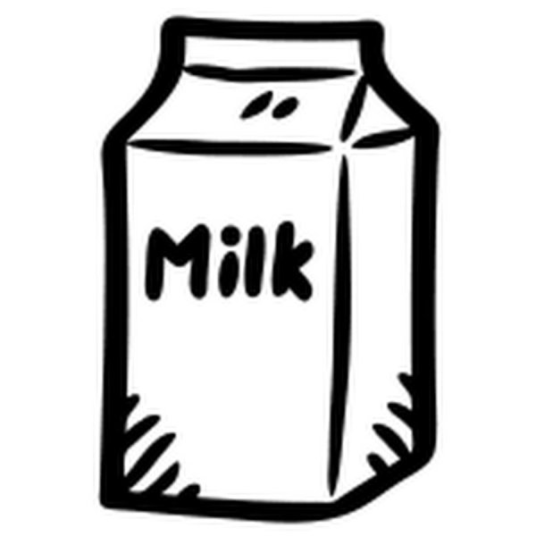 Молочные продукты раскраска