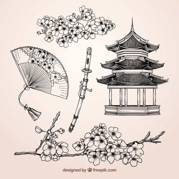 Японские рисунки