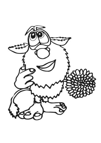 Буба. Раскраска