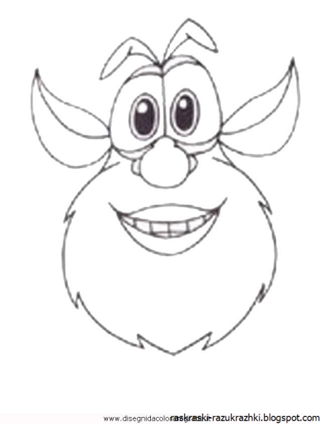 Буба. Раскраска