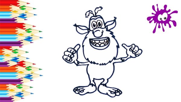 Буба. Раскраска