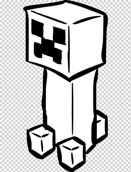 КРИПЕР раскраска