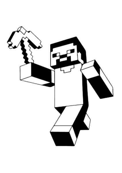 Майнкрафт для плоттера