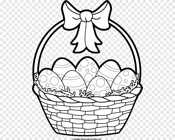 Пасхальная раскраска