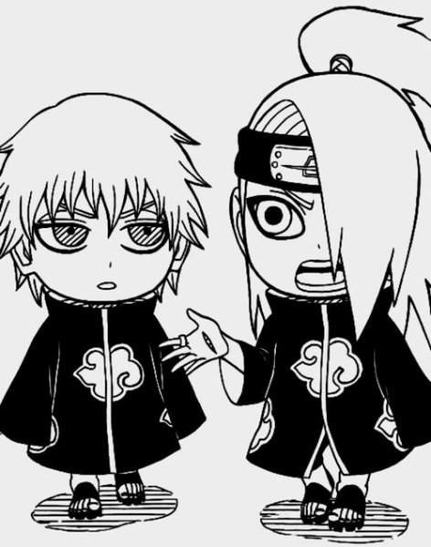 Манга Наруто Акацуки Сасори Сасори