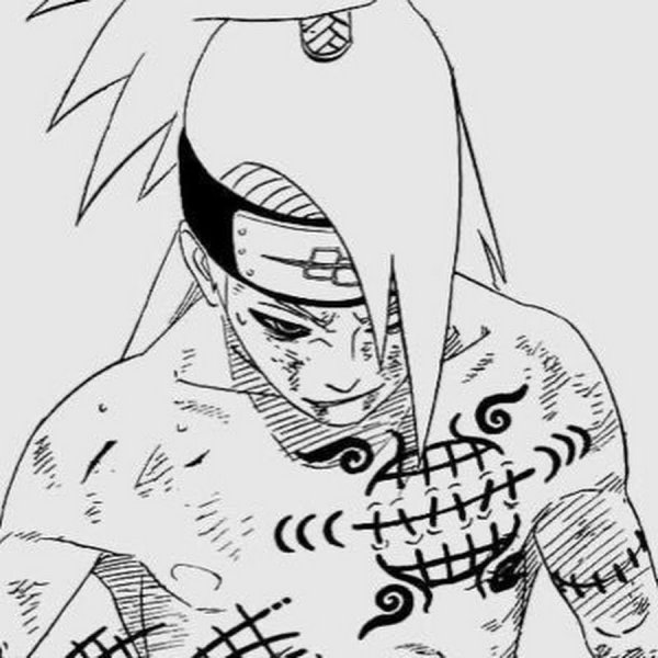 Манга Наруто Дейдара моменты