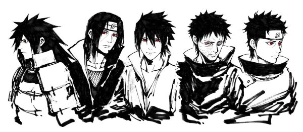 Саске Итачи Обито Мадара Шисуи