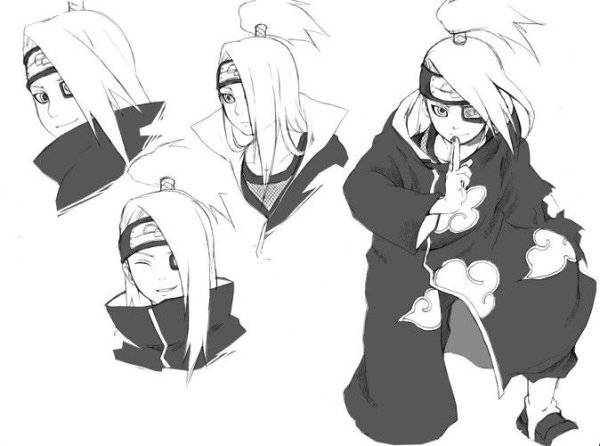 Дейдара референс