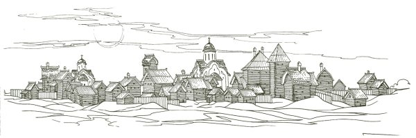 Древняя Русь Великий Новгород в графике