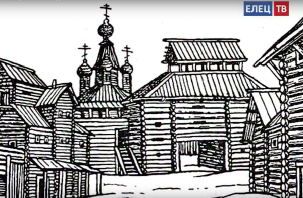 Билибин древнерусский город крепость