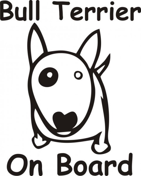 Бультерьер Стикеры