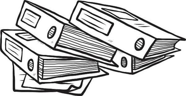 Раскраска документы для детей