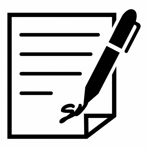 Заявление пиктограмма