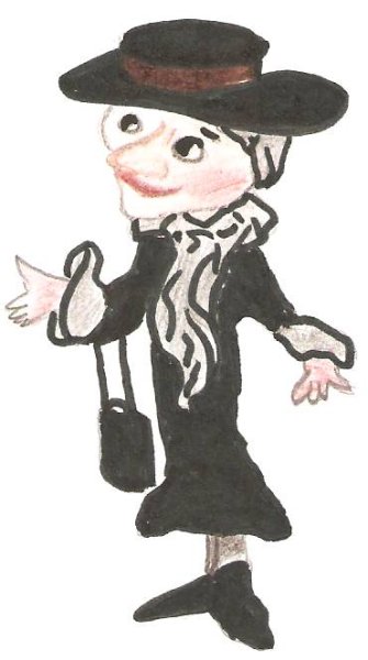 Шапокляк танцует гиф