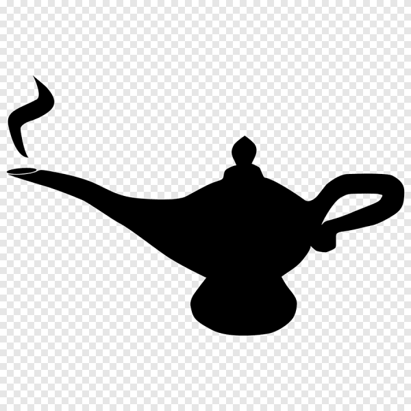 Джин алладин раскраска