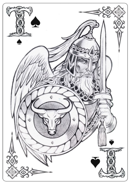 Тату викингов эскизы
