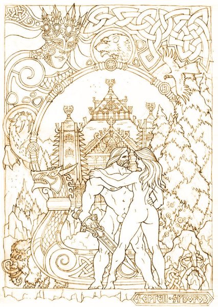 Кельтский орёл трайбл