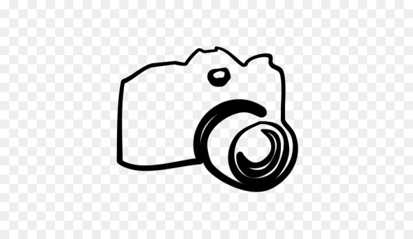 Белый логотип фотоаппарата