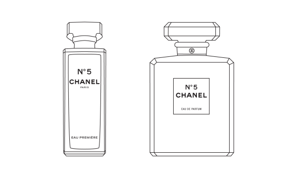 Раскраска духи Шанель