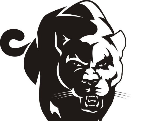 Пантера векторный рисунок