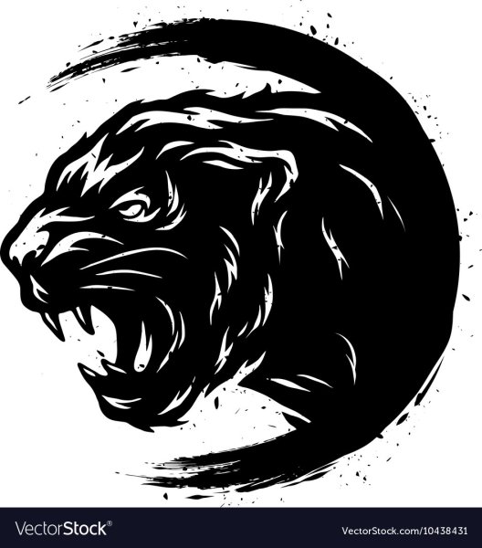 Силуэт пантеры